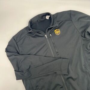 Mens WearGuard UPS Black Full Zip Jacket Style 14770 Size L